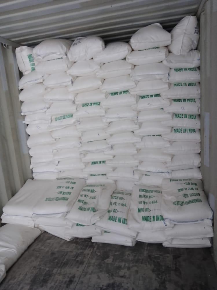 Export quality label castor oil